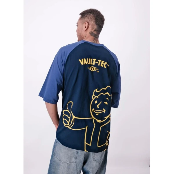 Tričko Fallout - Vault Boy (raglan) M - Trička - Obrázek f80c3e056132402ead124889e4a5c33e