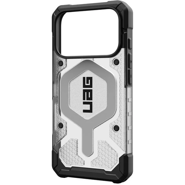 UAG Pathfinder Clear Magsafe kryt iPhone 17 Pro čirý/stříbrný - Pouzdra - Obrázek f82192d00cd04be6bf9e29e7c2b0fafb