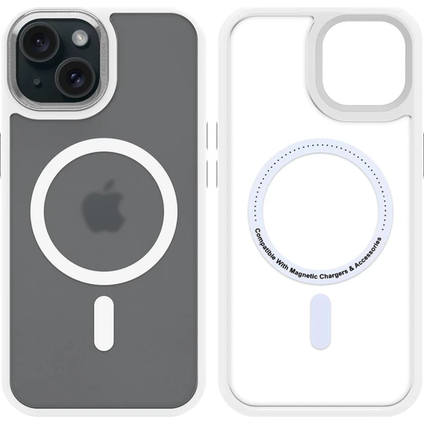 Tactical MagForce Hyperstealth 3.0 MagSafe kryt Apple iPhone 15 Snow White - Pouzdra - Obrázek f83032326c5141e2a16e693a07284eee