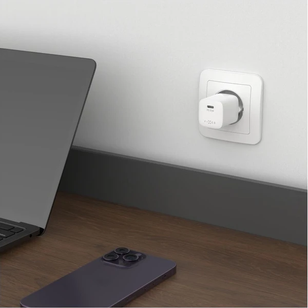 FIXED Mini GaN nabíječka s USB-C a PD, 30W, bílá - Nabíječky - Obrázek f844f468cb3541f6915ecd3f84fc2b3b