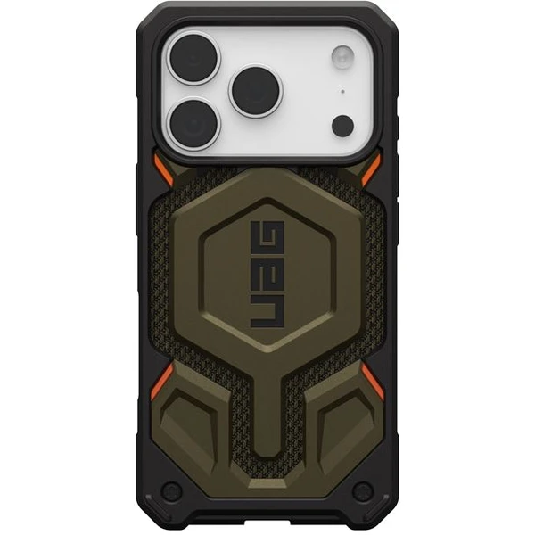 UAG Monarch Pro MagSafe Kevlar kryt iPhone 17 Pro zelený - Pouzdra - Obrázek f84e5925772d4a85890f67eb730b192c