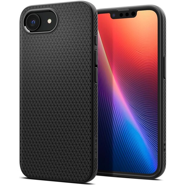 Spigen Liquid Air Mag Magsafe ACS09151 pro iPhone 16e Matte Black
