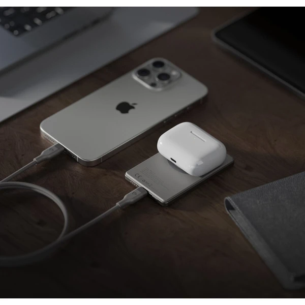 ENERGEA AluPac Mini 5K, MagSafe hliníková powerbanka, 5000mAh, přírodní titan - Powerbanky - Obrázek f87e07db67e54d7f84aa5999ced978ef