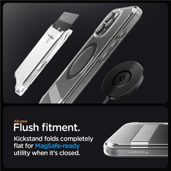 Spigen Ultra Hybrid S MagSafe kryt iPhone 16 Pro Max graphite - Pouzdra - Obrázek f88fa56648c14241bd679b4db3314297