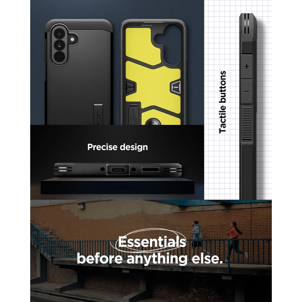Spigen Tough Armor kryt Samsung Galaxy A37 5G black - Pouzdra - Obrázek f8a066398b8648709279363a9d28d0ea