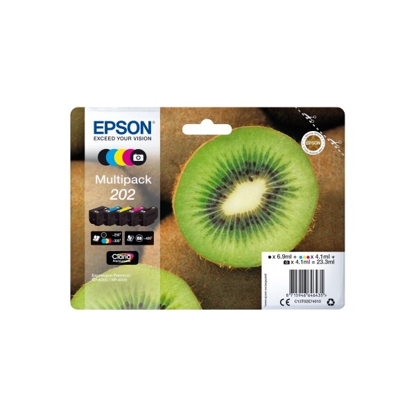 Epson 202 Kiwi Claria Premium 5barevný multipack