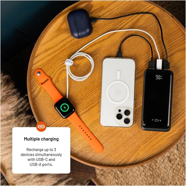FIXED Zen2 10 powerbanka s LCD displejem a PD 20W, 10 000 mAh, černá - Powerbanky - Obrázek f8c1cd10384a4e028f0c2009d4f54680
