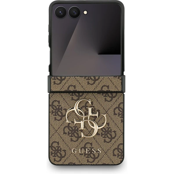 Guess PU 4G Metal Logo kryt Samsung Galaxy Z Flip 7 hnědý - Pouzdra - Obrázek f8d7bc3cfd644db780ee973097de4e65