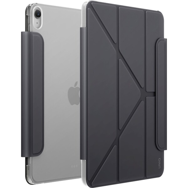UNIQ Camden Lite s pouzdrem pro Apple Pencil iPad Air 13" (M2-M4) šedé