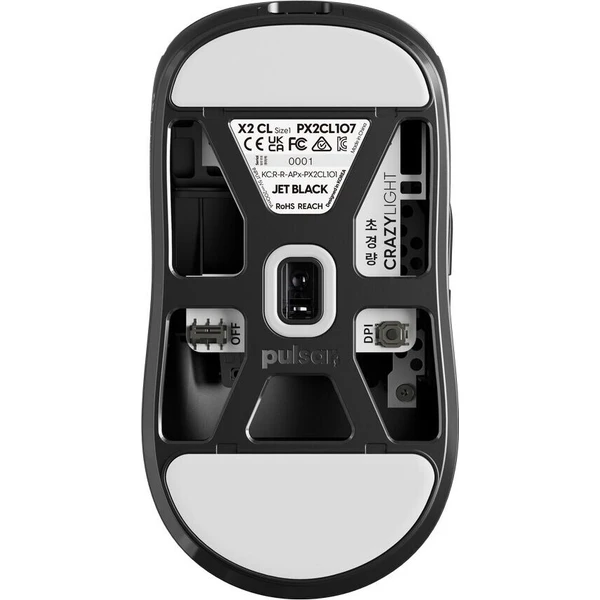 Pulsar X2 CrazyLight Mini bezdrátová herní myš černá - Myši - Obrázek f8e0dfbc535c455389654b2d5cfc3d2b