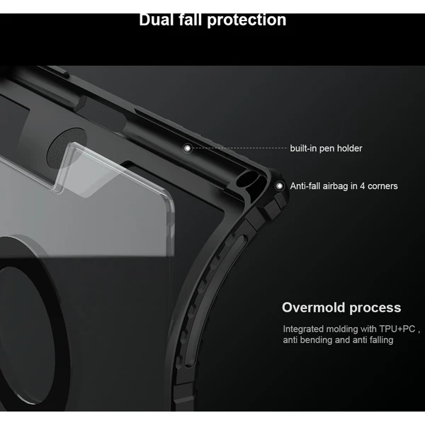 Nillkin Bumper Link pouzdro s klávesnicí iPad Pro 11 (2024) černé - Pouzdra - Obrázek f8f205ce9036437ea44910d8d5808bd7