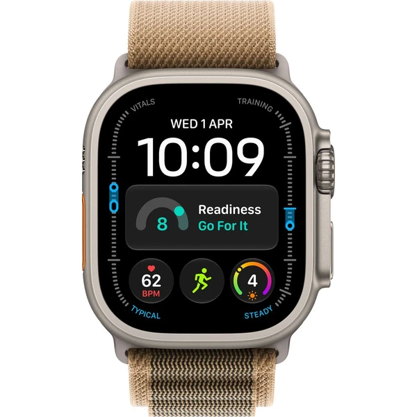 Apple Watch Ultra 4 49mm Přírodní titan s pouštním Alpským tahem S - Chytré hodinky - Obrázek f8f25183b507480eb8cf20115d02a968