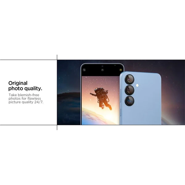 Spigen Glass tR EZ Fit Optik Pro HD skla na fotoaparát Samsung Galaxy S25+ černá (2 ks) - Ochranné folie a skla - Obrázek f8f7909bad3445a7bbbb4ca5872990e6