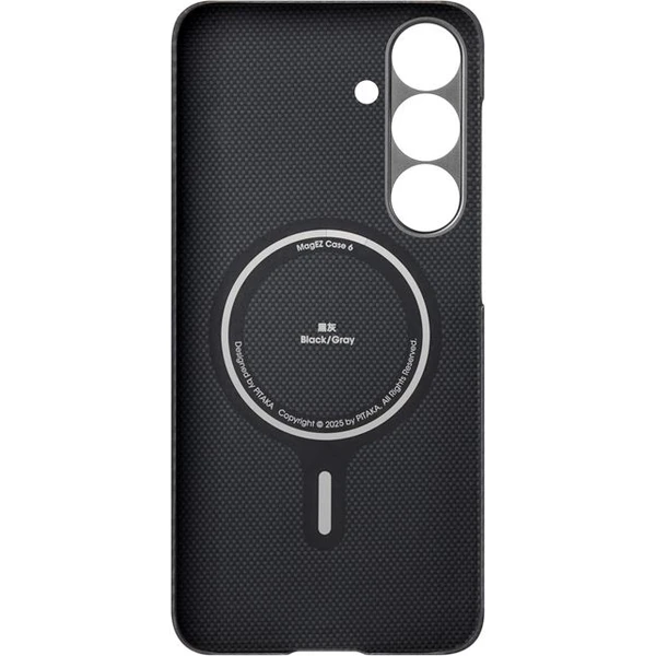 Pitaka Ultra-Slim MagSafe/Qi2 kryt Samsung Galaxy S25 černý/šedý - Pouzdra - Obrázek f8f90f9135ad4c41af8bca65f2f74364