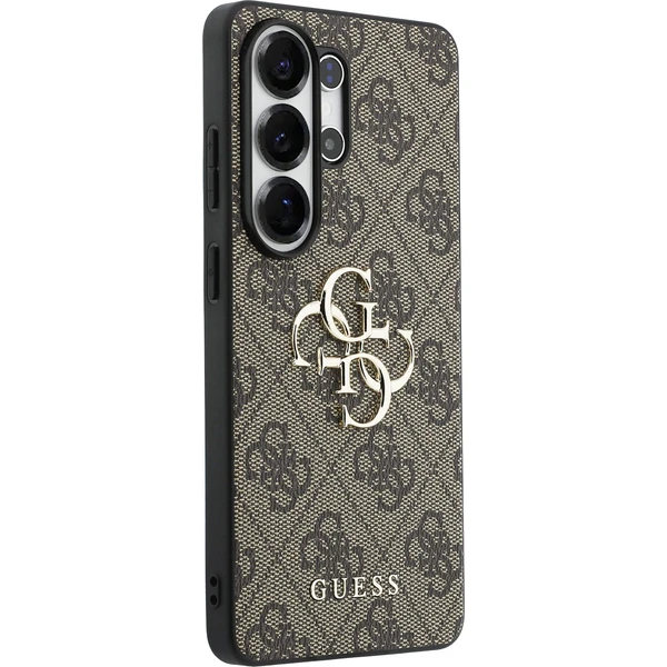 Guess PU 4G Metal Logo kryt Samsung Galaxy S26 Ultra hnědý - Pouzdra - Obrázek f903886d7b524106a203fa304e002b15