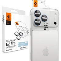 Spigen Glass tR EZ Fit Optik Pro 2 Pack sada skel iPhone 18 Pro Max/18 Pro světle modrá - Ochranné folie a skla