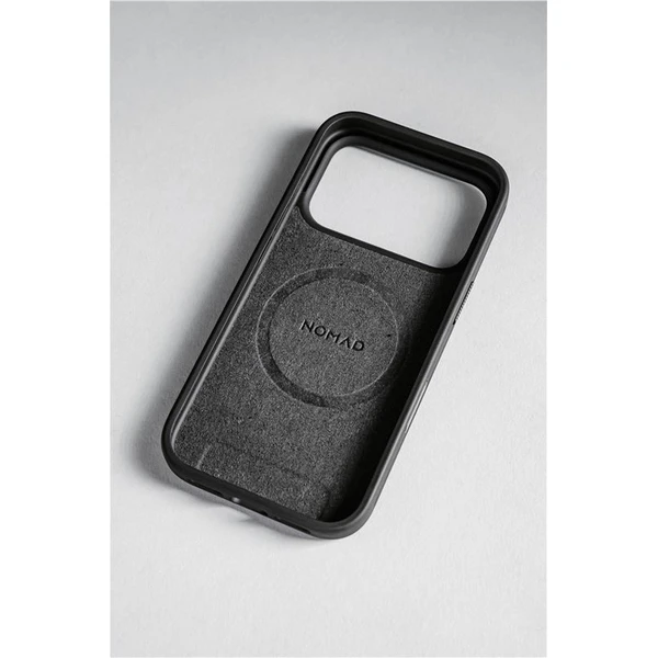 Nomad Modern Leather Case MagSafe kožený kryt iPhone 17 Pro Max Black - Pouzdra - Obrázek f91040b04a58456cb4bb32d8acb619c6