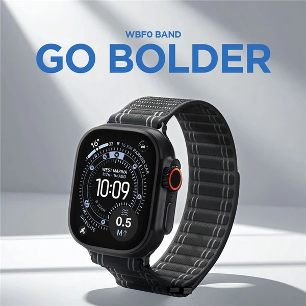 Spigen Fabric Band řemínek (hook-and-loop) Apple Watch 49/46/45/44mm černý - Řemínky - Obrázek f913645b6a32425a84bec1ef144295c2