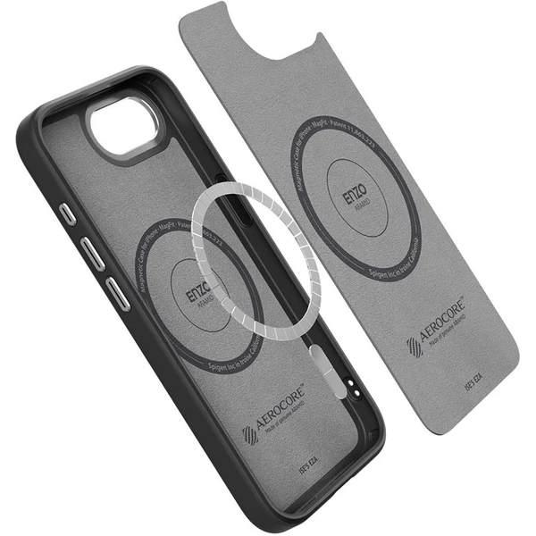 Spigen Enzo Aramid MagSafe kryt iPhone 17e/16e matně černý - Pouzdra - Obrázek f92f6ad0906d45759a7f6f6c7446109a