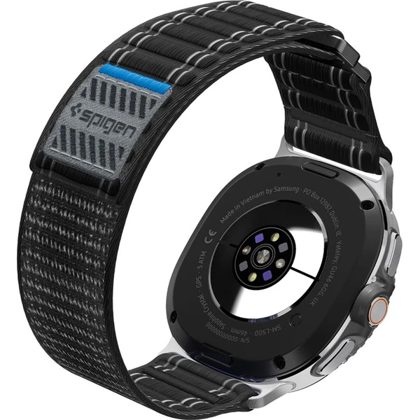 Spigen Fabric Band řemínek (hook-and-loop) Samsung Galaxy Watch8 46/44/40mm černý - Řemínky - Obrázek f934107d813046928751bf132eee0786