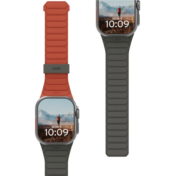 UAG Pathfinder řemínek Apple Watch 49/46/45/44/42mm olivový/oranžový - Řemínky - Obrázek f955158e3d5e497ba03666872332aec5