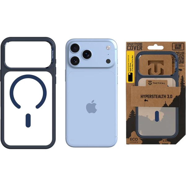 Tactical MagForce Hyperstealth 3.0 MagSafe kryt Apple iPhone 17 Pro Max/18 Pro Max Deep Blue - Pouzdra - Obrázek f965cdde6cd14a28af2016017117f4ac