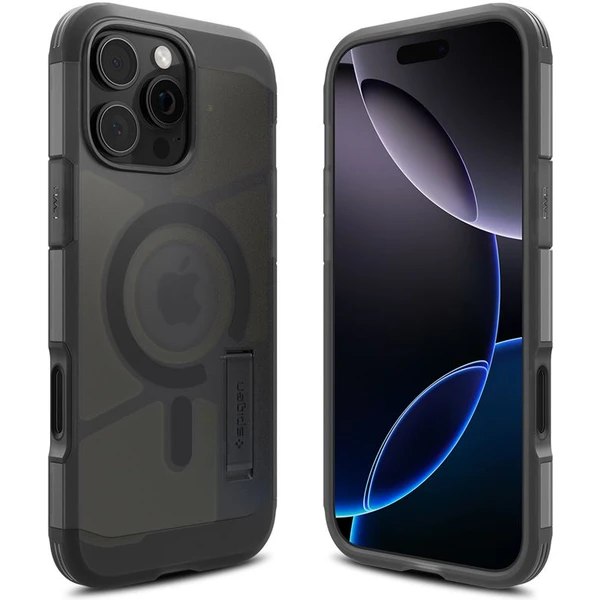 Spigen Tough Armor T MagSafe kryt iPhone 16 Pro černý - Pouzdra - Obrázek f99009905ccd4b52a361bf7bb9a634d2
