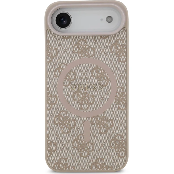 Guess PU Leather 4G Colored Ring MagSafe Zadní Kryt pro iPhone Air růžový - Pouzdra - Obrázek f99097429f50431aaa0c0c28959625d7