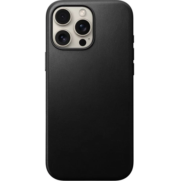 Nomad Modern Leather Case MagSafe kryt iPhone 16 Pro Max černý - Pouzdra - Obrázek f9932ff48de74e4d8a4da76b6b28c68d