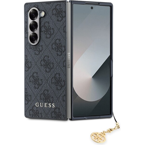 Guess 4G Charm kryt Samsung Galaxy Z Fold 6 šedý