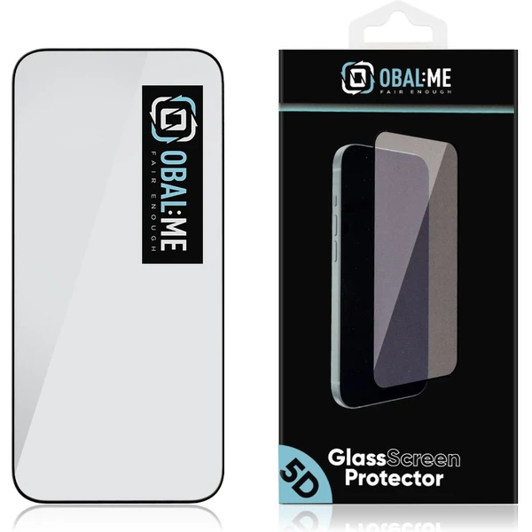 OBAL:ME 5D tvrzené sklo Apple iPhone 17 Pro Max černé - Ochranné folie a skla - Obrázek f9f22c793f5f4125bdff0136d3bc194e