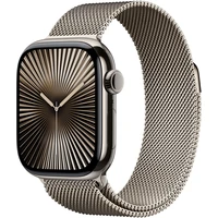 Apple Watch 42/41/40/38mm přírodní milánský tah - Řemínky