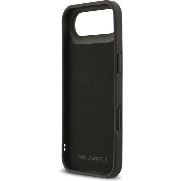 Karl Lagerfeld 3D Rubber Karl and Choupette kryt iPhone Air černý - Pouzdra - Obrázek fa0cee05b7484546bd20416f690c62cc