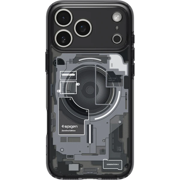 Spigen Ultra Hybrid MagSafe kryt iPhone 18 Pro/17 Pro zero one black - Pouzdra - Obrázek fa0d95c70cee4800a30124e6e0da7924