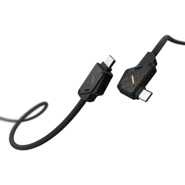 Aulumu M07 Light Carbon 240W Hi-Speed Charging & Data USB-C kabel (2m) Black - Kabely a redukce - Obrázek fa1fcd55839644eba1323620eead7c6d