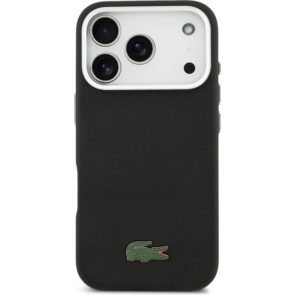 Lacoste Iconic Petit Pique Metal Logo MagSafe kryt iPhone 17 Pro Max černý - Pouzdra - Obrázek fa2164a48a2243199de07e8cff28302e