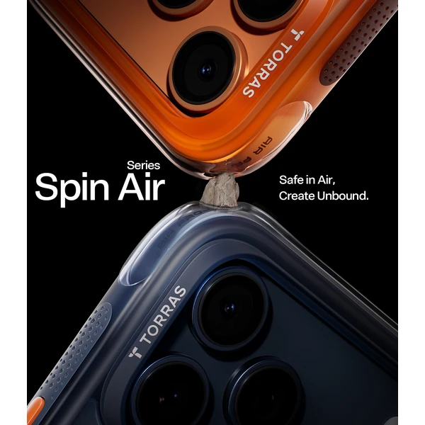 Torras Ostand Q3 Air MagSafe kryt iPhone 17 Pro Max horizon orange - Pouzdra - Obrázek fa4087f476664f3484418aeee2a2edf6