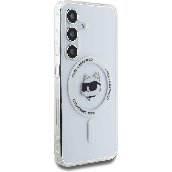 Karl Lagerfeld IML Choupette Head MagSafe kryt Samsung Galaxy S25 čirý - Pouzdra - Obrázek fa4f7c9590c949faaabfc6bf34196519
