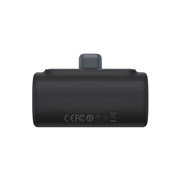 Baseus Power banka 5000mAh 20W USB-C černá - Powerbanky - Obrázek fa5cdc8d3f334d23a42f56ecf6b8632e