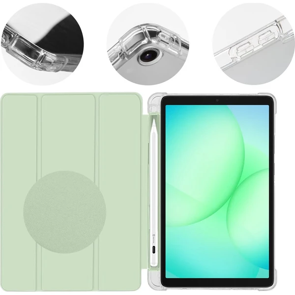 OBAL:ME MistyTab pouzdro Samsung Galaxy Tab A11/A9 světle zelené - Pouzdra - Obrázek fa5ed3d73f3b4408aab680b2684a6173