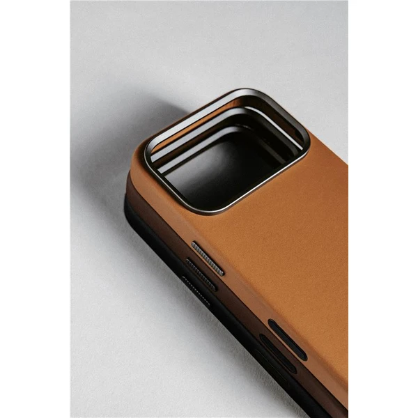 Nomad Traditional Leather Case MagSafe kožený kryt iPhone 17 Pro Black - Pouzdra - Obrázek fa5ed70d185442938c917c5c8e3dd285