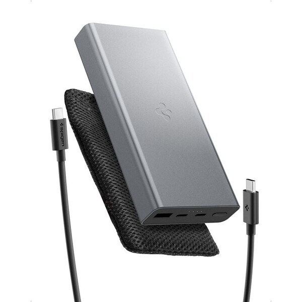 Spigen Essential powerbanka 20000mAh (30W) šedá (EA3020)