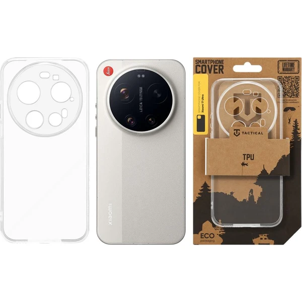Tactical TPU kryt Xiaomi 17 Ultra čirý - Pouzdra - Obrázek fa91d7372b14482380d0c63639f21696