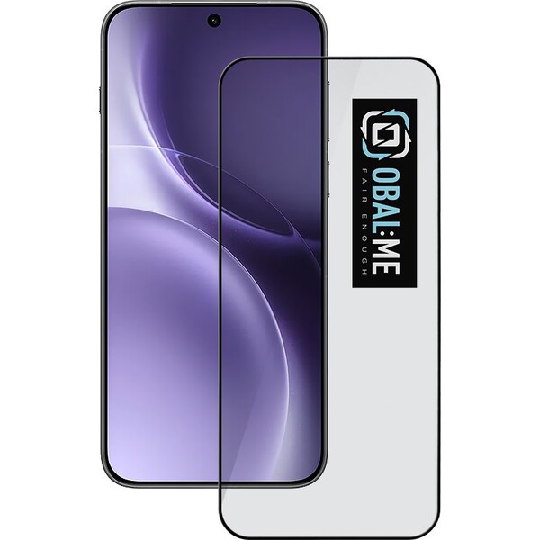 OBAL:ME 5D tvrzené sklo Vivo X300 Pro černé