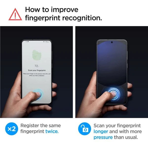 Spigen Glass tR EZ Fit tvrzené sklo Samsung Galaxy S24 FE/A56 5G čiré (2-pack) - Ochranné folie a skla - Obrázek faaacc15fd3940129a8e73ab76491c29