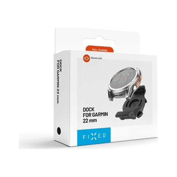 FIXED Dock držák chytrých hodinek na kolo pro Garmin 22mm černý - Držáky - Obrázek fadcc9f593214f8cb5c86e989750c60e