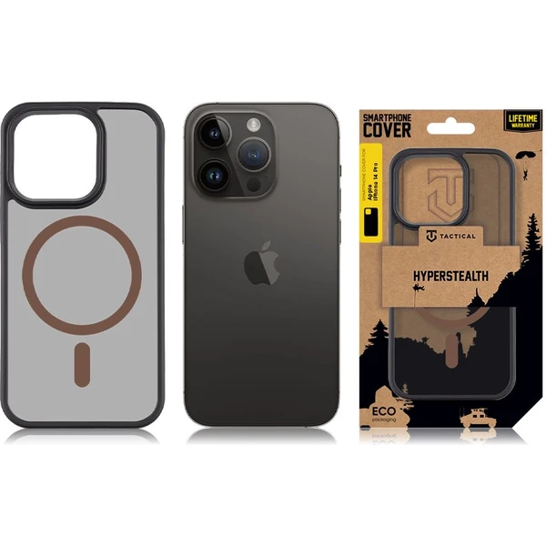 Tactical MagForce Hyperstealth 2.0 Kryt pro iPhone 14 Pro Black/Moucha Moose - Pouzdra - Obrázek fae340a8e2d240399a10b84d94f69431