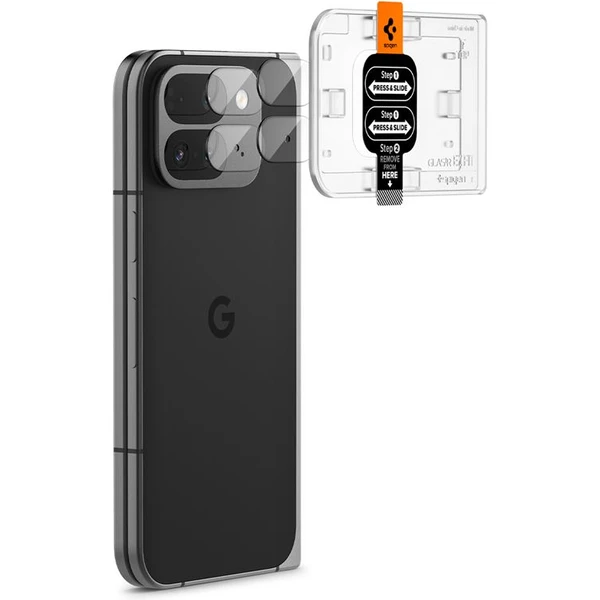 Spigen Glass tR EZ Fit Optik 2 Pack tvrzené sklo na fotoaparát Google Pixel 9 Pro Fold čiré - Ochranné folie a skla - Obrázek faf5608512814a1e95cf0e2a43faa504