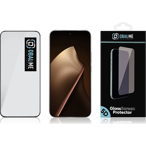 OBAL:ME 5D Tvrzené Sklo pro Xiaomi 15T/15T Pro černé - Ochranné folie a skla - Obrázek fafb51dfd8264883b4720afd616f39fd