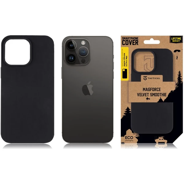Tactical MagForce Velvet Smoothie Kryt pro Apple iPhone 14 Pro Max Asphalt - Pouzdra - Obrázek fb3a599a155e4fbaa1713712d475e6fb